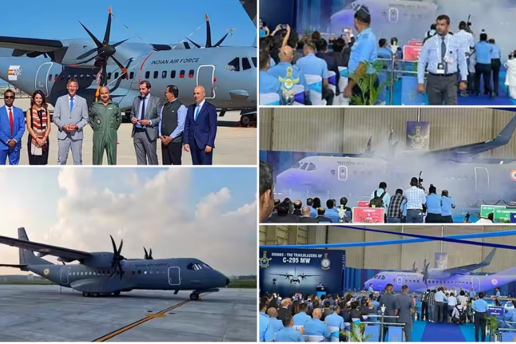Newly-Inducted C295 Aircraft to Grace Air Force Day Celebrations in Prayagraj | IAF Event Newly-Inducted C295 Aircraft to Grace Air Force Day Celebrations in Prayagraj | IAF Event